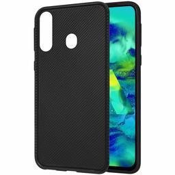 Amazon Brand - Solimo Mobile Cover for Samsung Galaxy M40 (Soft & Flexible Back case), Black