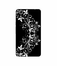 Amazon Brand - Solimo Designer Flower Art Pattern 3D Printed Hard Back Case Mobile Cover for Micromax Canvas Selfie 2 Q340