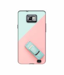 Amazon Brand - Solimo Designer Toy Car 3D Printed Hard Back Case Mobile Cover for Samsung Galaxy S2