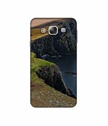 Amazon Brand - Solimo Designer Mountain Valley 3D Printed Hard Back Case Mobile Cover for Samsung Galaxy E5