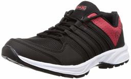 LEONE Men's Black Running Shoes-10 UK (44 EU) (L608BLACK10)