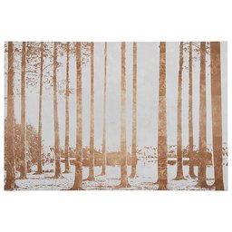 Amazon Brand – Rivet Copper-Toned Photo Print of Sunrise Through the Trees 36