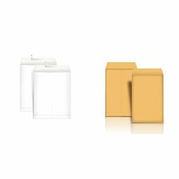 AmazonBasics White Catalog Mailing Envelopes, Peel & Seal