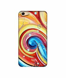 Amazon Brand - Solimo Designer Abstarct Color Mixing 3D Printed Hard Back Case Mobile Cover for Oppo F3