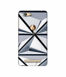 Amazon Brand - Solimo Designer Hexagon Texture 3D Printed Hard Back Case Mobile Cover for Gionee F103 Pro