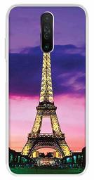 Amazon Brand - Solimo Designer Multicolor Paris Eiffel Tower Printed Soft Back Case Mobile Cover for Poco X2 / Xiaomi Redmi K30