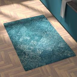 Amazon Brand – Rivet Motion Modern Patterned Wool Area Rug, 3' 9