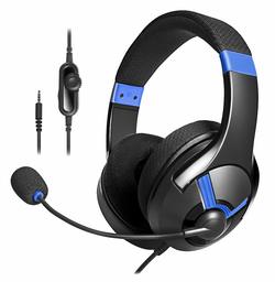 AmazonBasics Gaming Headset - Blue