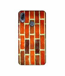 Amazon Brand - Solimo Designer Brick Texture 3D Printed Hard Back Case Mobile Cover for Asus Zenfone Max (M2) ZB633KL