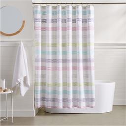 AmazonBasics Striped Shower Curtain