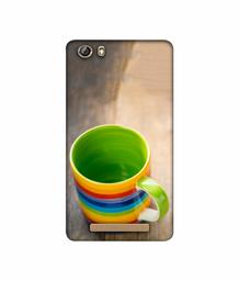 Amazon Brand - Solimo Designer Multicolor Cup 3D Printed Hard Back Case Mobile Cover for Gionee Marathon M5 lite