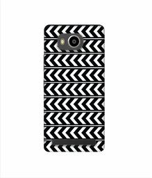 Amazon Brand - Solimo Designer Horizontal Arrow Texture 3D Printed Hard Back Case Mobile Cover for Lenovo A7700