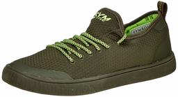 Amazon Brand - Symbol Men's Olive Polyester Sneakers-9 UK/India (43 EU) (AZ-YS-185 B)