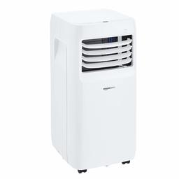 AmazonBasics Portable Air Conditioner with Dehumidifier, 8000 BTU/H, Energy Class A, includes UK Plug