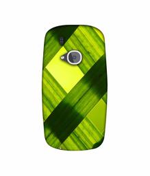 Amazon Brand - Solimo Designer Leafs Texture 3D Printed Hard Back Case Mobile Cover for Nokia 3310