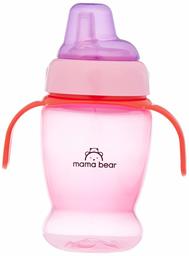 Amazon Brand - Mama Bear Soft Spout Sipper, Pink, 240 ml