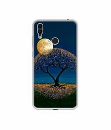 Amazon Brand - Solimo Designer Dark Night View UV Printed Soft Back Case Mobile Cover for Huawei Honor 8C