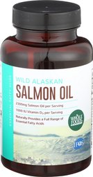 Whole Foods Market, Wild Alaskan Salmon Oil, 90 ct