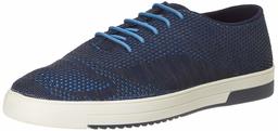 Amazon Brand - House & Shields Men's Blue/Navy Textile Sneakers-8 UK (42 EU) (9 US) (AZ-HS-006)