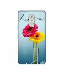 Amazon Brand - Solimo Designer Sun Flower 3D Printed Hard Back Case Mobile Cover for Lenovo K6 Note