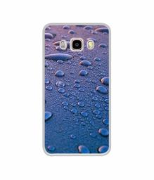 Amazon Brand - Solimo Designer Water Drops UV Printed Soft Back Case Mobile Cover for Samsung Galaxy J5 (2016)