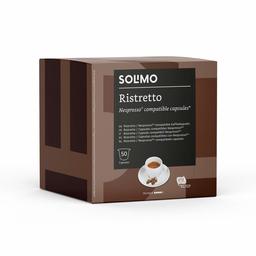 Amazon Brand Solimo Nespresso Compatible Ristretto capsules- UTZ certified, 100 capsules (2 x 50)