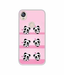 Amazon Brand - Solimo Designer Panda Pattern UV Printed Soft Back Case Mobile Cover for iVooMi Innelo 1