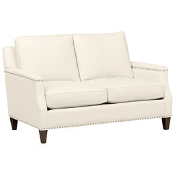 Amazon Brand – Stone & Beam Marin Studded Loveseat, 60