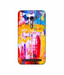 Amazon Brand - Solimo Designer Multicolor Canvas Paint 3D Printed Hard Back Case Mobile Cover for Asus Zenfone Selfie ZD551KL