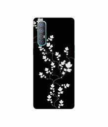 Amazon Brand - Solimo Designer Color Flowers 3D Printed Hard Back Case Mobile Cover for Oppo Reno 3 Pro