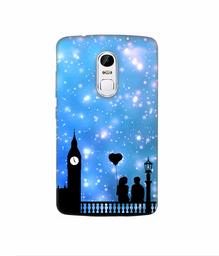 Amazon Brand - Solimo Designer Love Couple Vector 3D Printed Hard Back Case Mobile Cover for Lenovo Vibe X3