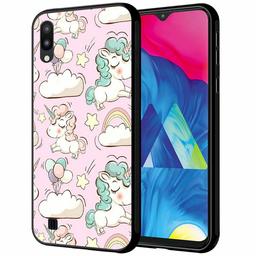 Amazon Brand - Solimo Designer Magical Unicorn Printed Hard Back Case Mobile Cover for Samsung Galaxy M10 (D1268)