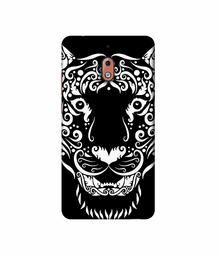 Amazon Brand - Solimo Designer White Tiger 3D Printed Hard Back Case Mobile Cover for Nokia 2.1