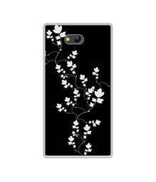 Amazon Brand - Solimo Designer Color Flowers UV Printed Soft Back Case Mobile Cover for Lyf Wind 4