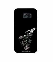 Amazon Brand - Solimo Designer Rose for No One 3D Printed Hard Back Case Mobile Cover for Samsung Galaxy S7 Edge