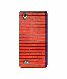 Amazon Brand - Solimo Designer Red and Purple Brick 3D Printed Hard Back Case Mobile Cover for Vivo Y31