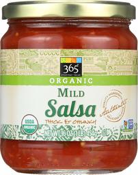 365 Everyday Value, Organic Mild Salsa, Thick & Chunky, 16 oz