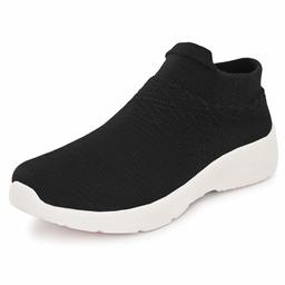 ELISE Women's Black Running Shoes-7 UK (40 EU) (8 US) (ES-S20-001)