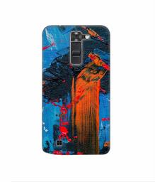 Amazon Brand - Solimo Designer Brush Texture 3D Printed Hard Back Case Mobile Cover for LG K7