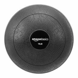 AmazonBasics Slam Ball, Smooth Grip, 15-Pound