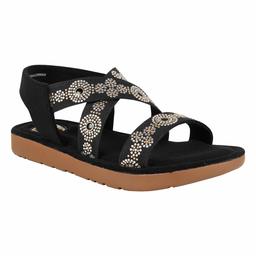 Teen Mix By Catwalk Women's Black Fashion Slippers-8 UK (40 EU) (10 US) (TM4262C_A)