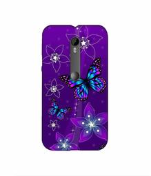 Amazon Brand - Solimo Designer Butterflies 3D Printed Hard Back Case Mobile Cover for Motorola Moto G 3rd Generation