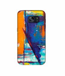 Amazon Brand - Solimo Designer MultiColur Blocks 3D Printed Hard Back Case Mobile Cover for Samsung Galaxy S7 Edge