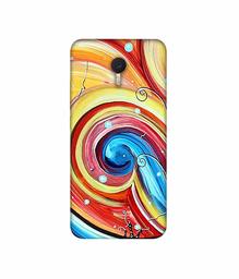 Amazon Brand - Solimo Designer Abstarct Color Mixing 3D Printed Hard Back Case Mobile Cover for Meizu M3 Note