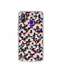 Amazon Brand - Solimo Designer Unicorn Texture UV Printed Soft Back Case Mobile Cover for Tecno Spark 4 Air