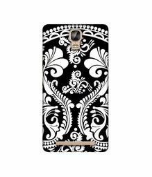 Amazon Brand - Solimo Designer Round White Rangoli 3D Printed Hard Back Case Mobile Cover for Gionee Marathon M5 Plus