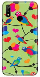 Amazon Brand - Solimo Designer Birds Patterns Design 3D Printed Hard Back Case Mobile Cover for Realme 3 / Realme 3i