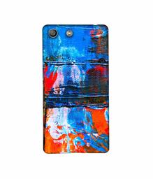 Amazon Brand - Solimo Designer Multicolor Wax On Canvas 3D Printed Hard Back Case Mobile Cover for Sony Xperia M5 Dual