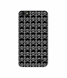 Amazon Brand - Solimo Designer White Flowers Pattern 3D Printed Hard Back Case Mobile Cover for Huawei Honor 4C