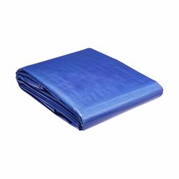 AmazonCommercial Multi Purpose Waterproof Poly Tarp Cover, 3.6 x 4.8 m (12 x 16 ft), 5MIL Thick, Blue, 15-Pack